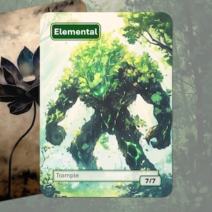 Elemental Token MTG (7/7 vertrappelen)