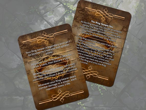 The Ring Emblem MTG (magic: the Gathering) - Etsy Ireland