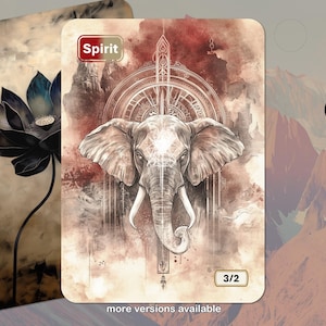 Segnalino Spirito MTG (Rosso-Bianco 3/2)