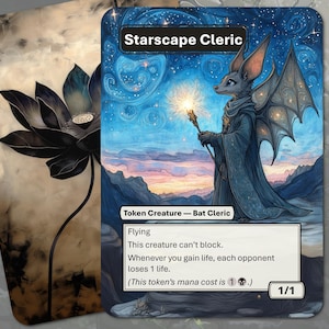 Żeton potomka duchownego Starscape MTG