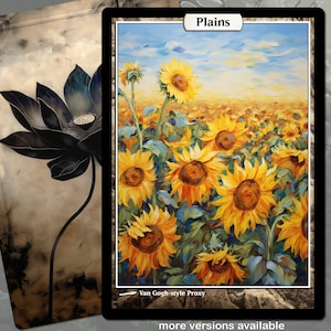 Estilo básico de Land Van Gogh (a) MTG