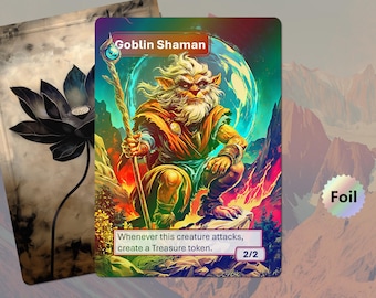 Goblin Shaman Foil Token MTG