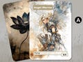 Angel Warrior Token (4/4 Flying) MTG product logo