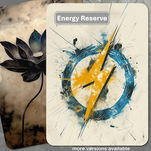 Ficha de reserva de energía MTG (Magic: The Gathering)