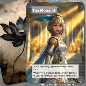 The Monarch Card MTG (Magic: the Gathering) Token