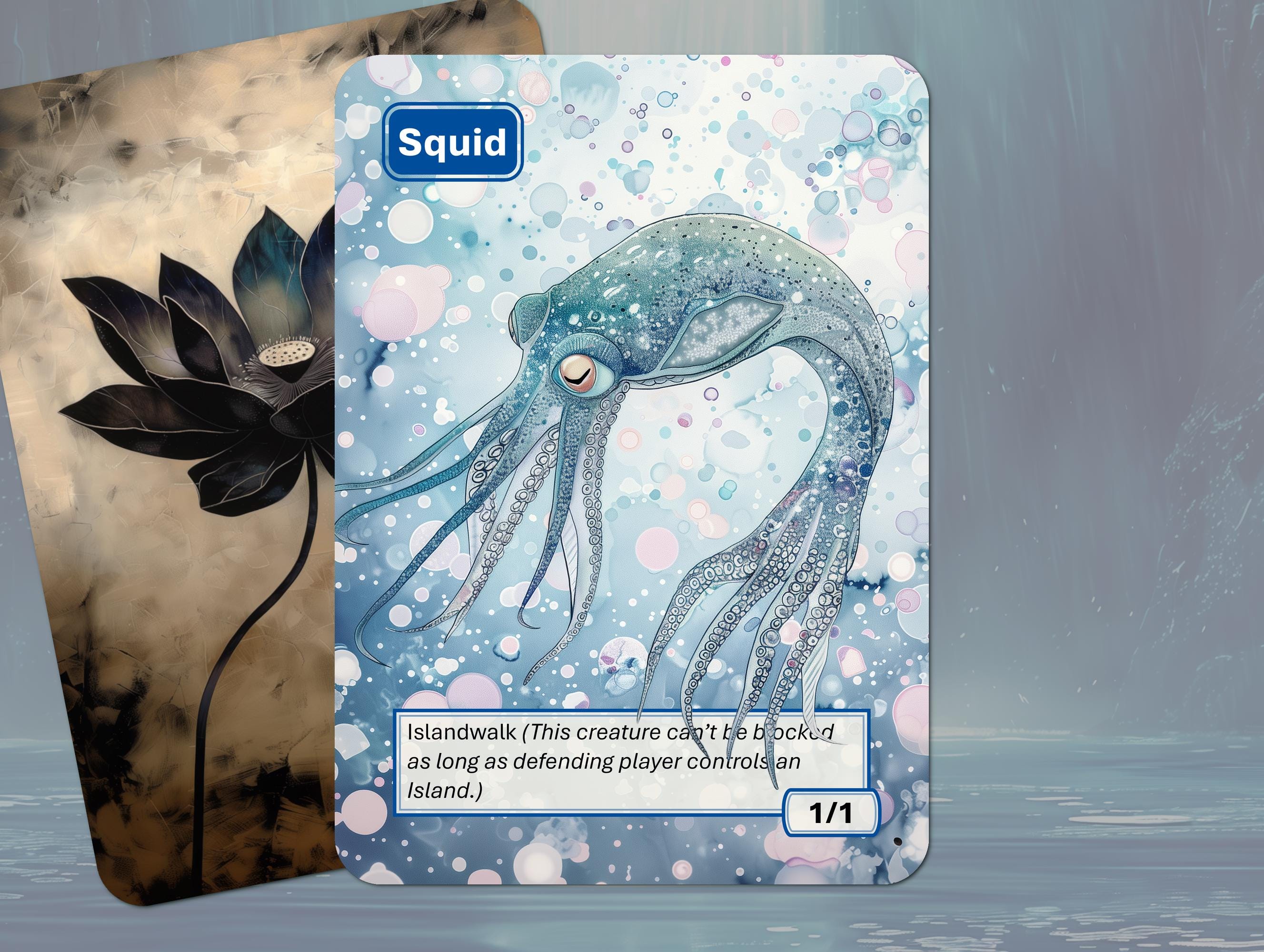 Buy Squid Token MTG (blue 1/1 Islandwalk) Online in India - Etsy