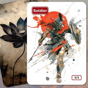 Soldier Token (1/1 Red) MTG