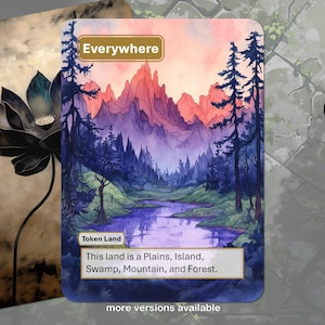 Überall Token MTG (Land )