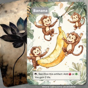 Jeton banane MTG