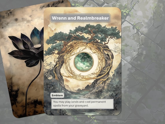 wrenn mtg cards Magic: the Gathering - and Seven (208) Its still a land Wrenn and Seven Print