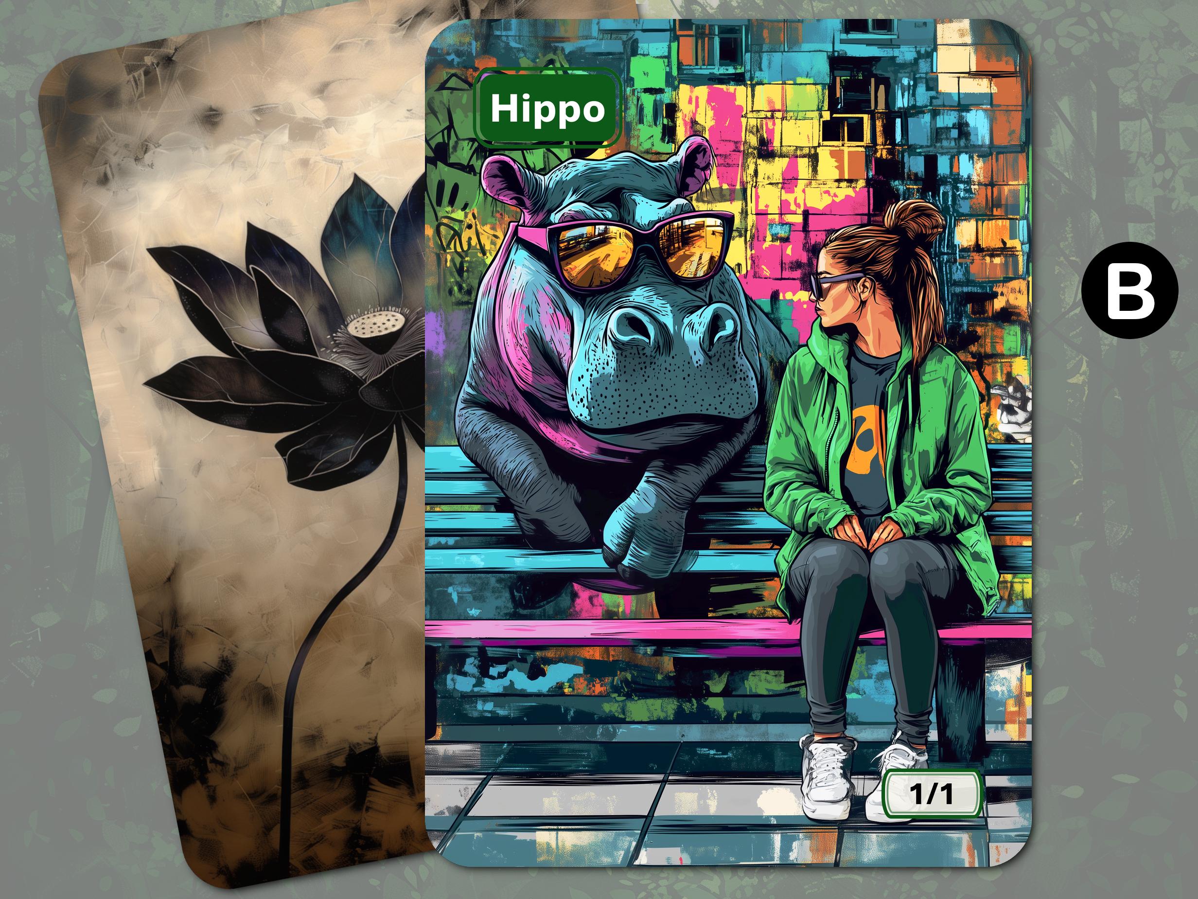 Hippo Token MTG (1/1) - Etsy Canada