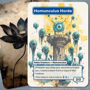 Homunculus Horde Token MTG (Copia)