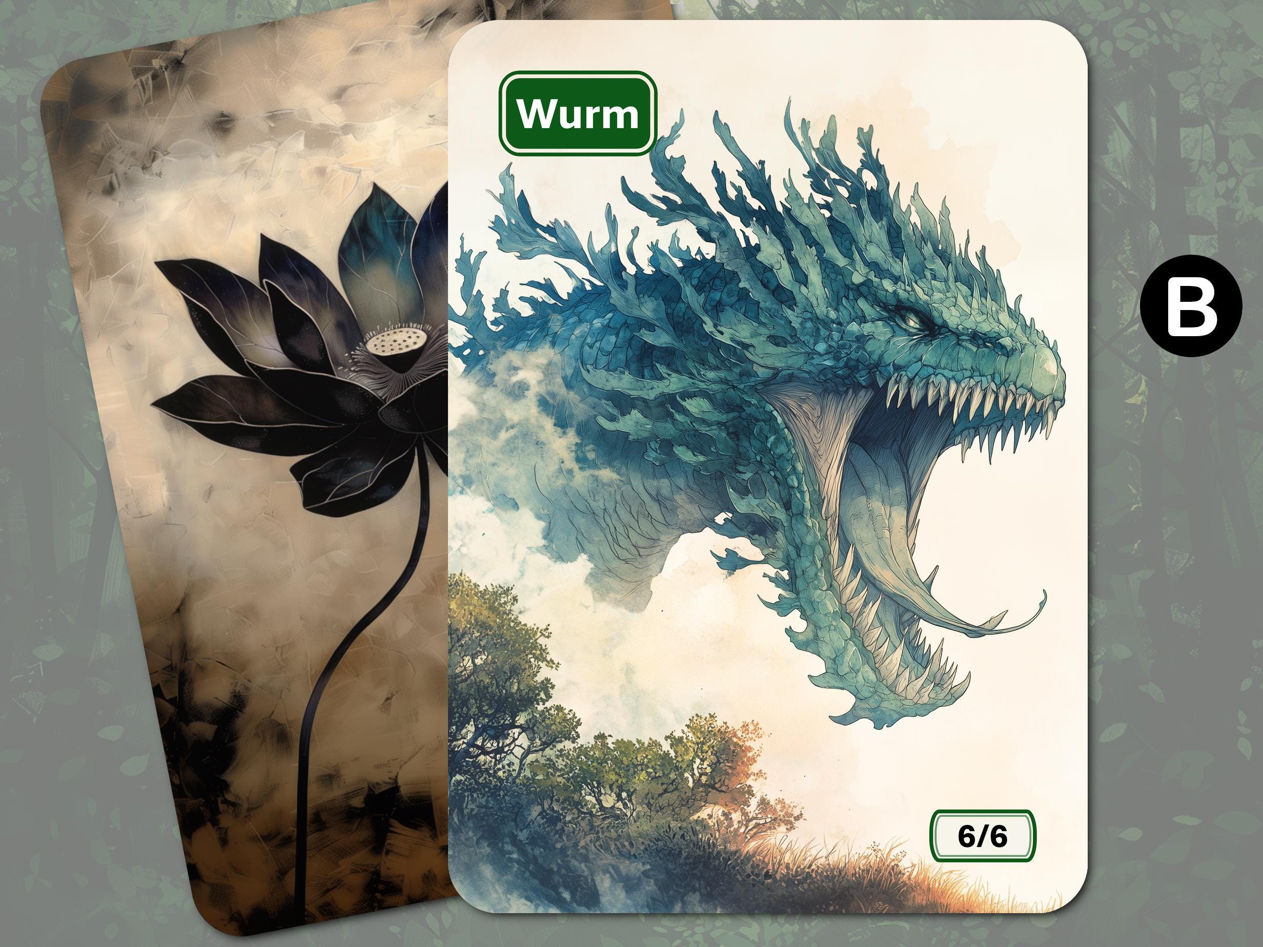 ワームトークン MTG (6/6) - Etsy 日本