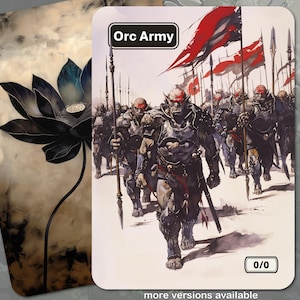 Ork Armee Token MTG (Magic: the Gathering)