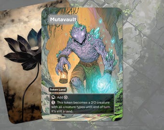 Mutavault Token Land MTG