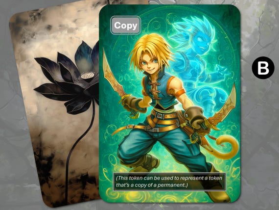 Copy Token (final Fantasy Theme) MTG - Etsy Copy Token (final Fantasy Theme) MTG - Etsy