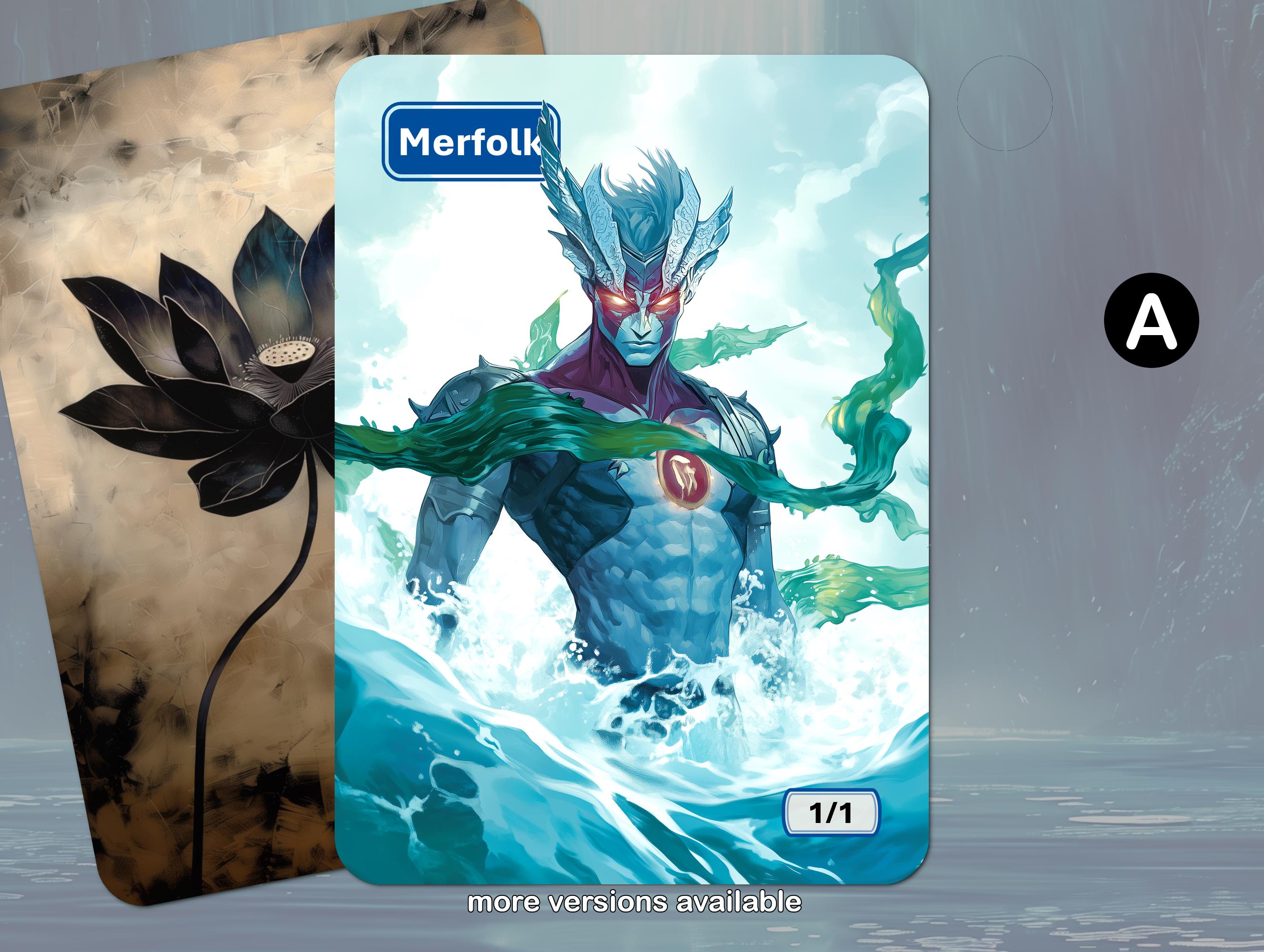 Mtg Merfolk Sleeves - Etsy Mtg Merfolk Sleeves - Etsy