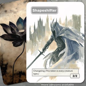 Ficha de Cambiaformas (2/2 Incolora) MTG