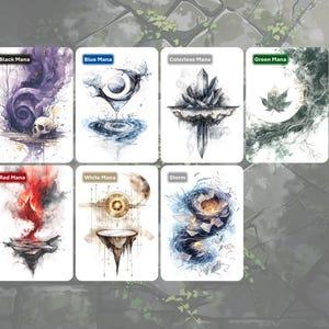 Manatellerbundel (7 kaarten incl. Storm) MTG