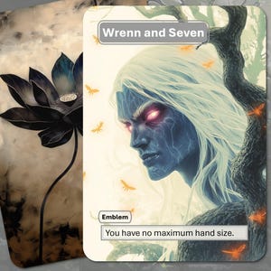 Wrenn and Seven Emblem MTG Token