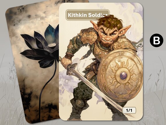 Kithkin Soldier MTG Token 1/1 - Etsy