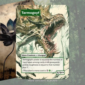 Tarmogoyf Token MTG (Magic: the Gathering)