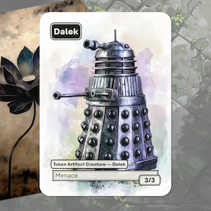 dalek mtg card Dalek cards for dalek Emperor deck : r/mpcproxies