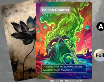 thumbnail image 2 of 62PCS MTG Dice Counters Bulk Ability Keywords MTG Tokens Shield Life Counter 2 of 14