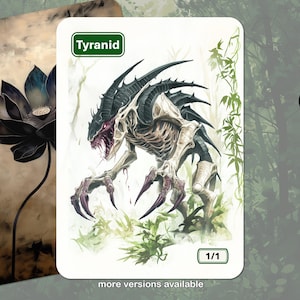 Ficha Tiránida MTG (1/1)