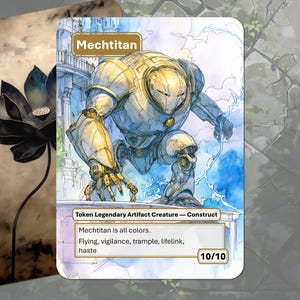 Mechtitan Token MTG (10/10)