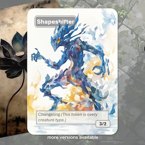 Shapeshifter Token MTG (3/2)