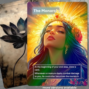 Karta Foil Monarch MTG Token