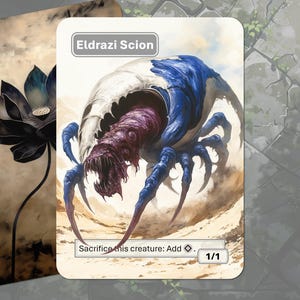 Eldrazi Abkömmling Token MTG (1/1)