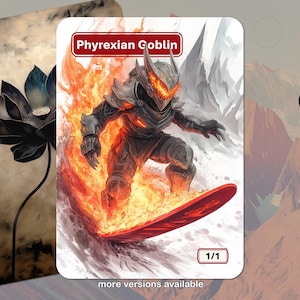 Żeton Phyrexiańskiego Goblina MTG (1/1)