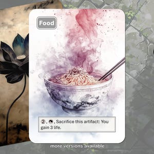 Ficha de comida MTG (Magic: The Gathering)