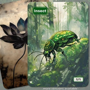 Ficha de insecto MTG (1/1)