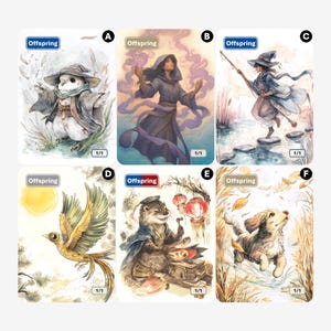 Paquete de fichas de Descendencia - 18 cartas - MTG
