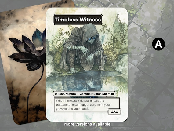 Timeless Witness Token MTG (magic: the Gathering) - Etsy