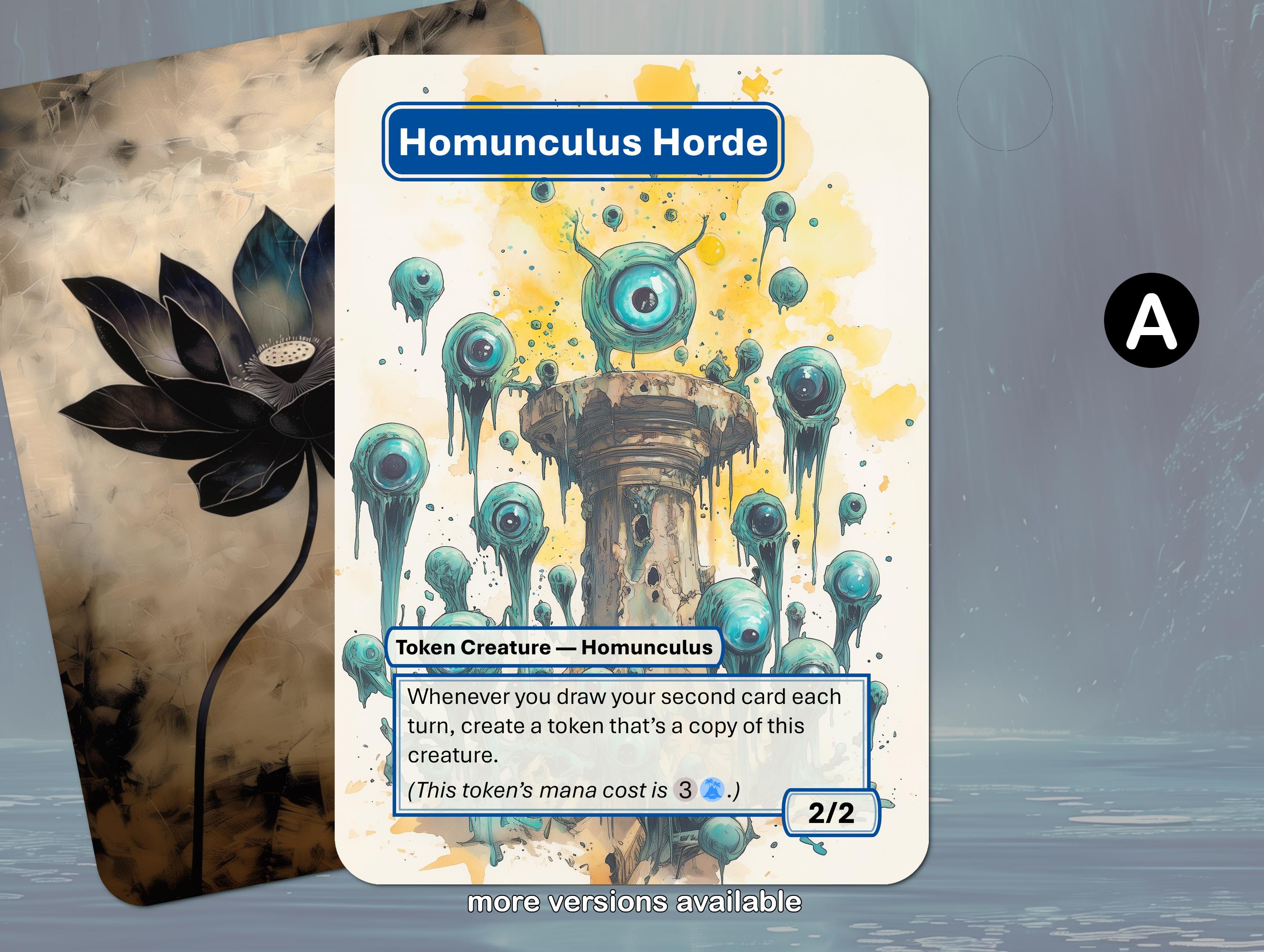 Homunculus Horde Token MTG (copy) - Etsy