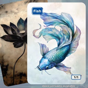 Fish Token MTG (Magic: the Gathering)