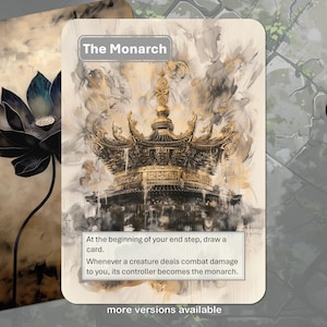 The Monarch Card MTG (Magic: the Gathering) Token
