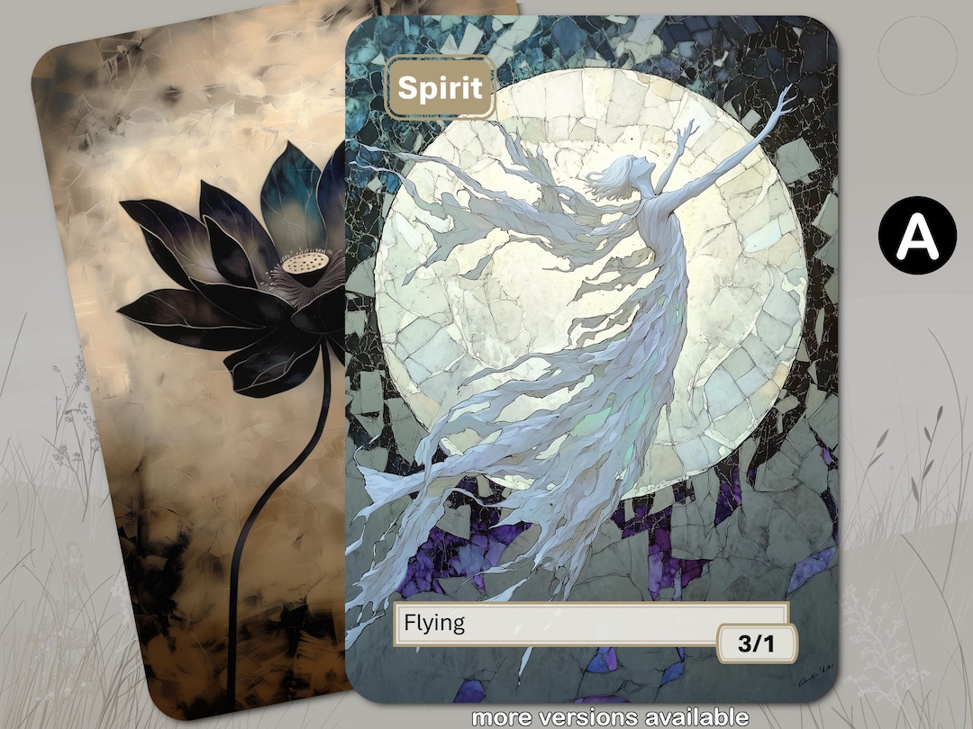 マジック：ザ・ギャザリング MTG Tokens of Spirit Premium Collection Tokens of Spirit Premium Collection - Original Magic Art