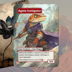 Agate Instigator Offspring Token MTG (1/1)