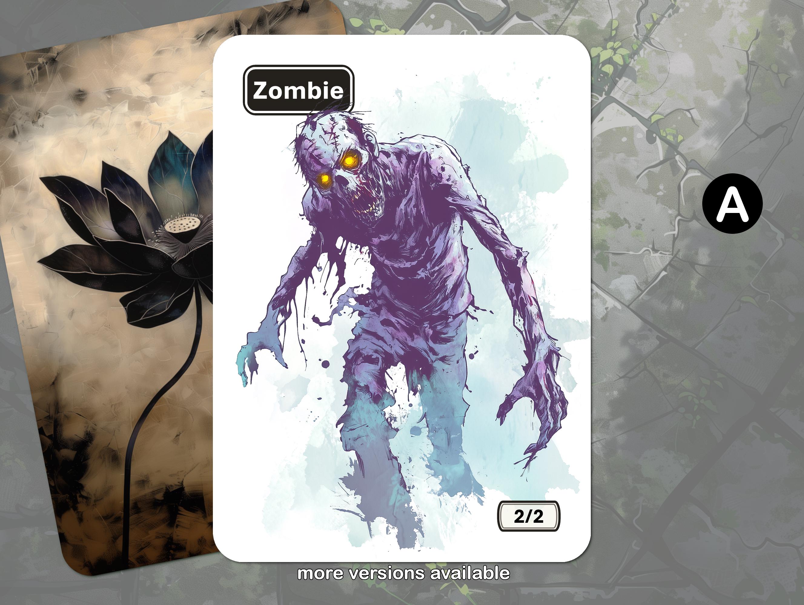 Goblin マークの幻想の旅　シャドー サスペリア2 ゾンビ ローラー ゾンビトークン MTG 2/2 - Etsy 日本
