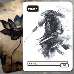Pirate Token (2/2 Menace) MTG