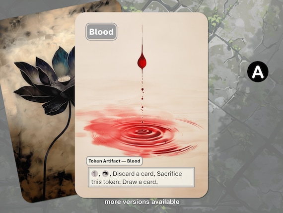blood token cards mtg Glass-Cast Heart [Innistrad: Crimson Vow Commander] main image 0