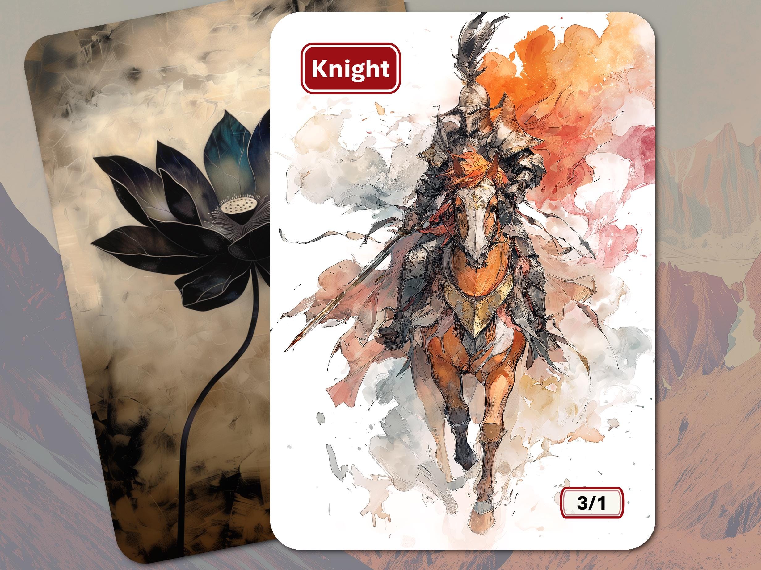 Red Knight 3 1 Token - Etsy