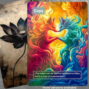 Ficha de copia de aluminio MTG