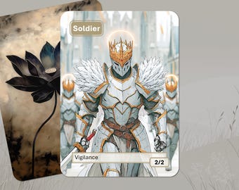 Soldier 2/2 Vigilance MTG Token
