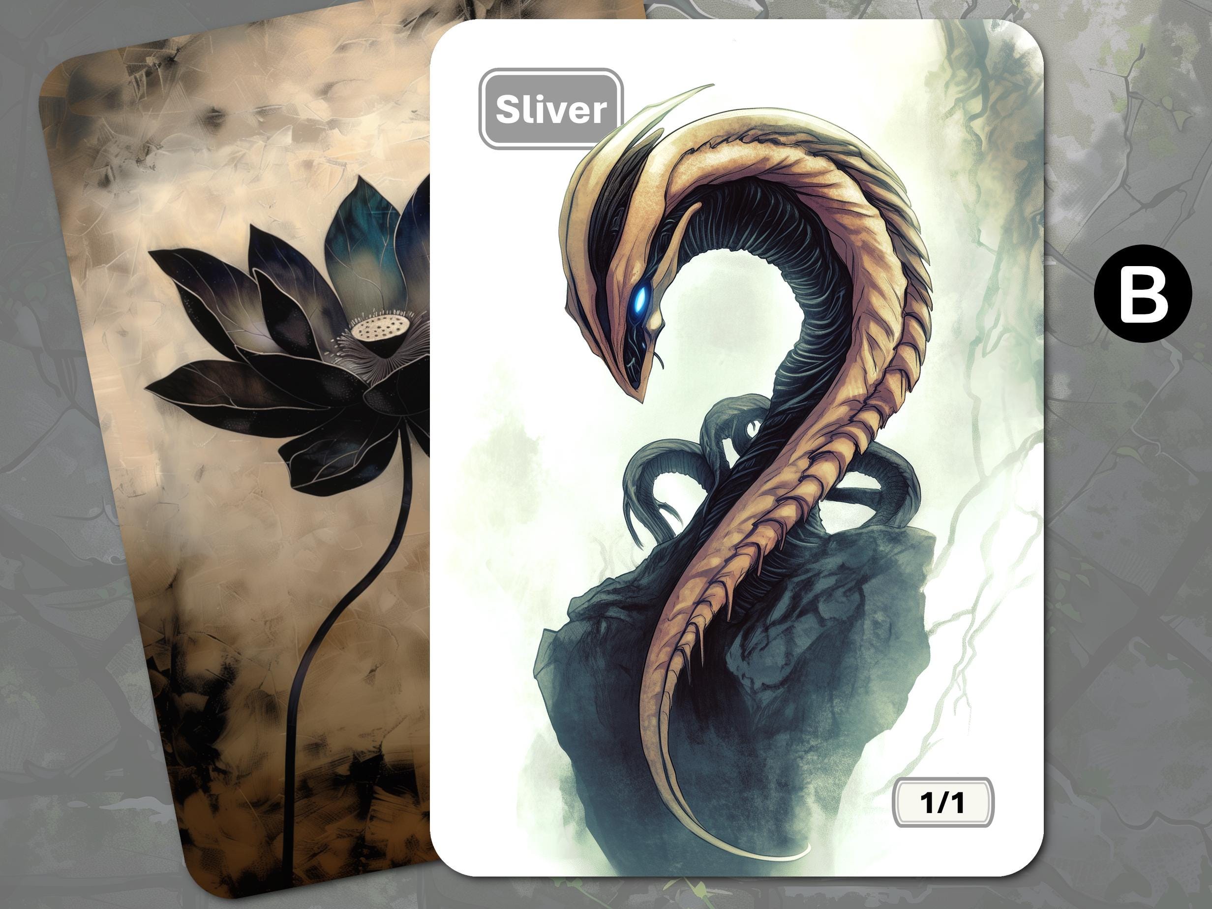 スリヴァートークン MTG (1/1) - Etsy 日本